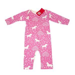 NWT Winter Water Factory Organic Cotton Romper Size 12 Months